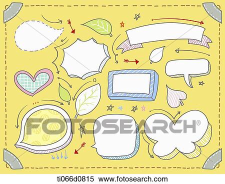 Stock Illustration - speech bubble designs . Fotosearch