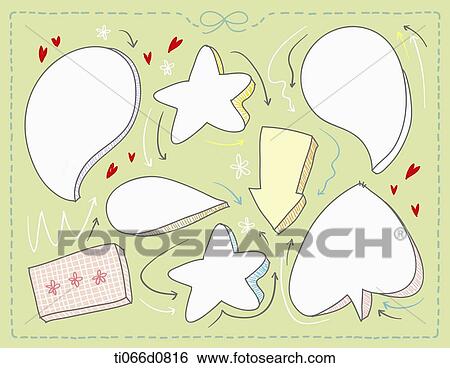 Stock Illustration - speech bubble designs . Fotosearch