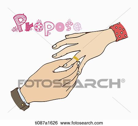 word art of propose View Large Illustration Stock Illustration - word art of propose. Fotosearch