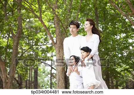 a family in a forest View Large Photo Image Stock Image - a family in a forest. Fotosearch