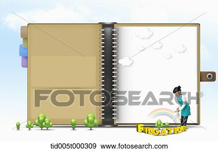 a girl planting small trees with letters surrounding saying education View Large Photo Image Stock Photo - a girl planting small trees with letters surrounding saying education. Fotosearch