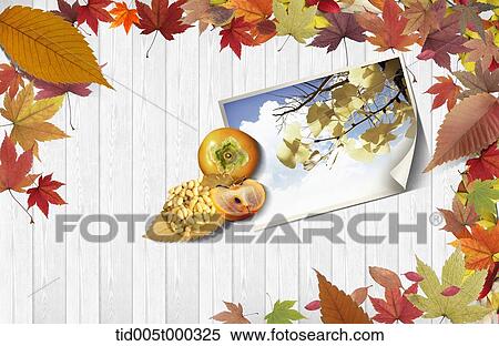 a letter template in autumn frame View Large Photo Image Stock Photography - a letter template in autumn frame. Fotosearch