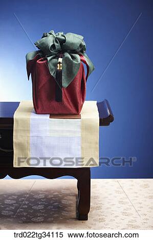 a package in Korean traditional wrap on traditional table View Large Photo Image Stock Photography - a package in Korean traditional wrap on traditional table. Fotosearch