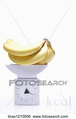 bananas on a measuring scale View Large Photo Image Stock Photograph - bananas on a measuring scale. Fotosearch