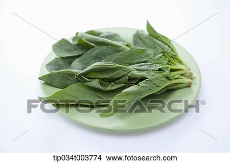 bundle of organic spinach View Large Photo Image Picture - bundle of organic spinach . Fotosearch
