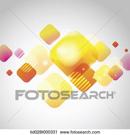 colourful illustration of squares View Large Photo Image Stock Image - colourful illustration of squares. Fotosearch