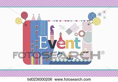 illustration design of a card case with event sign View Large Photo Image Stock Photograph - illustration design of a card case with event sign . Fotosearch