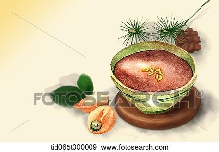 illustration of a bowl of patjuk View Large Photo Image Stock Photo - illustration of a bowl of patjuk . Fotosearch