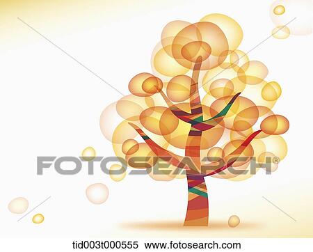 illustration of colourful bubble autumn tree View Large Photo Image Stock Photography - illustration of colourful bubble autumn tree. Fotosearch
