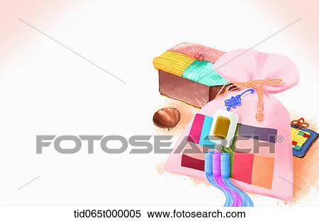 illustration of Korean traditional pocket View Large Photo Image Stock Photography - illustration of Korean traditional pocket. Fotosearch