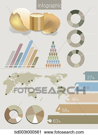 infographic design of different graphs View Large Photo Image Stock Image - infographic design of different graphs. Fotosearch