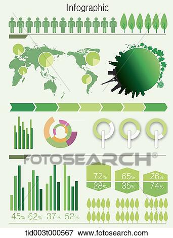 infographic design of tree related graphs View Large Photo Image Stock Photo - infographic design of tree related graphs . Fotosearch