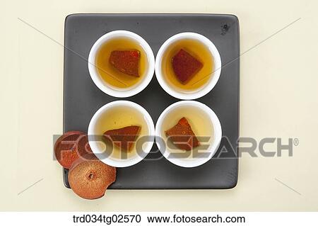 Stock Image - Korean traditional tea. Fotosearch