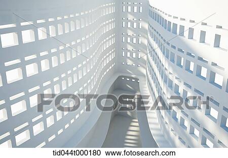modern interior design of different floors with many windows View Large Photo Image Stock Image - modern interior design of different floors with many windows . Fotosearch