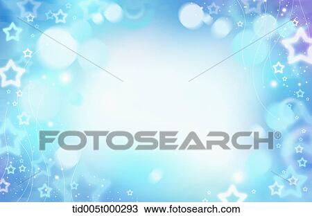 Stock Image - ppt template with stars on a blue and purple background. Fotosearch