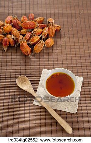 red Korean traditional tea and a spoon View Large Photo Image Stock Image - red Korean traditional tea and a spoon. Fotosearch