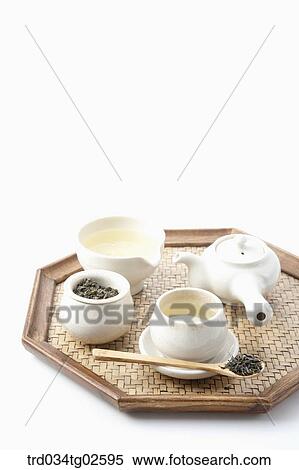 teapot and tea cups on a octagon tea tray View Large Photo Image Stock Photography - teapot and tea cups on a octagon tea tray. Fotosearch