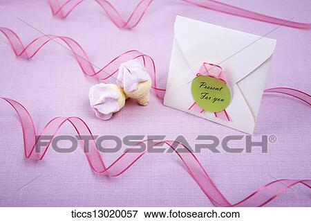 a card saying present for you View Large Illustration Stock Illustration - a card saying present for you . Fotosearch