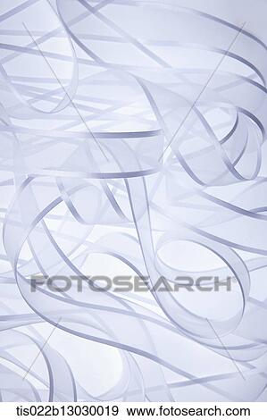 Stock Illustration - a gray ribbon. Fotosearch