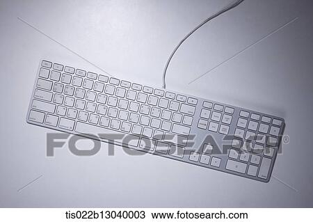 Drawing - a keyboard. Fotosearch