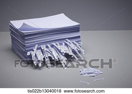 Stock Illustration - a pile of paper. Fotosearch