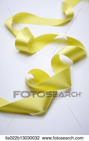 a yellow ribbon View Large Illustration Drawing - a yellow ribbon. Fotosearch