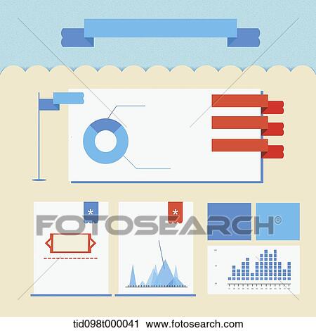 an illustration of different charts View Large Illustration Clip Art - an illustration of different charts. Fotosearch