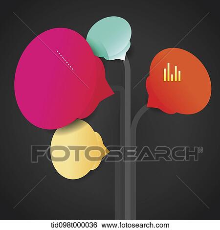 Stock Illustration - an illustration of different charts. Fotosearch