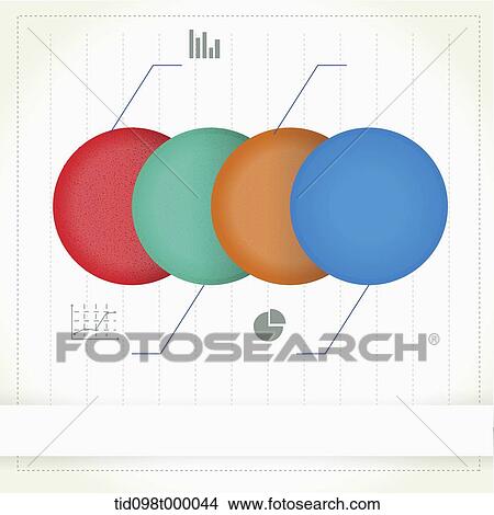 Stock Illustration - an illustration of different charts. Fotosearch