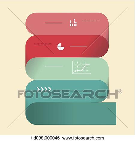 Stock Illustration - an illustration of different charts. Fotosearch