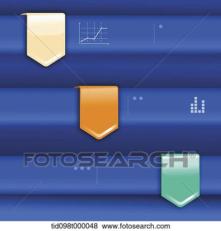 Stock Illustration - an illustration of different charts. Fotosearch