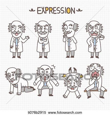 an illustration of different expressions View Large Illustration Stock Illustration - an illustration of different expressions. Fotosearch