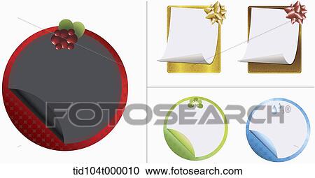an illustration of different name tags View Large Illustration Clipart - an illustration of different name tags. Fotosearch