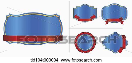 an illustration of different name tags View Large Illustration Stock Illustration - an illustration of different name tags. Fotosearch