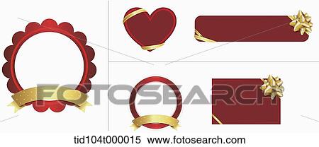 Stock Illustration - an illustration of different name tags. Fotosearch
