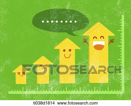 an illustration of growing arrows View Large Illustration Stock Illustration - an illustration of growing arrows. Fotosearch