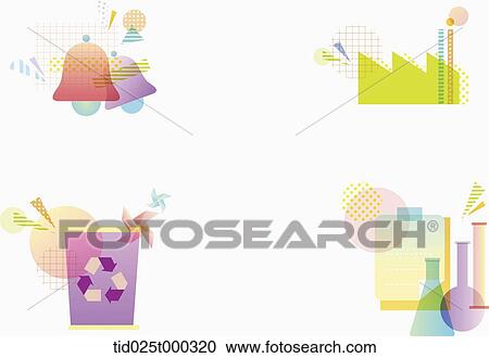colourful illustration set View Large Illustration Clipart - colourful illustration set . Fotosearch