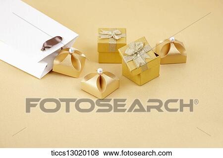 gift boxes and gift bags View Large Illustration Stock Illustration - gift boxes and gift bags. Fotosearch