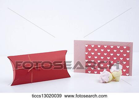 Stock Illustration - gift boxes in red colours . Fotosearch