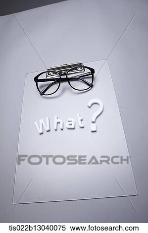 glasses and the word what View Large Illustration Stock Illustration - glasses and the word what. Fotosearch