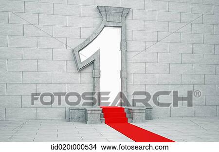 Stock Illustration - golden bell on a chess. Fotosearch