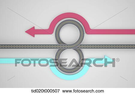 graphic illustration of a non traffic city View Large Illustration Stock Illustration - graphic illustration of a non traffic city. Fotosearch