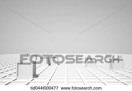 Stock Illustration - graphic illustration of boxes. Fotosearch