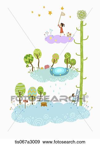 illustration design of clouds View Large Illustration Stock Illustration - illustration design of clouds. Fotosearch