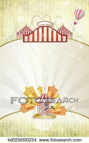illustration letter template featuring amusement park View Large Illustration Stock Illustration - illustration letter template featuring amusement park. Fotosearch