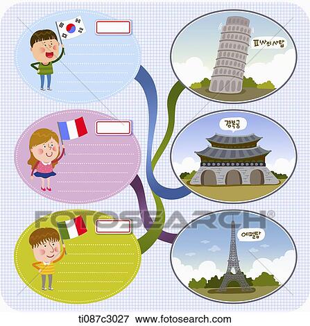 Stock Illustration - illustration memo template in concept of traditional site. Fotosearch