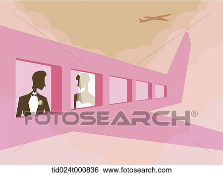 illustration of a wedding View Large Illustration Stock Illustration - illustration of a wedding. Fotosearch