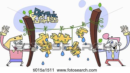 illustration of dynamic business View Large Illustration Clip Art - illustration of dynamic business. Fotosearch