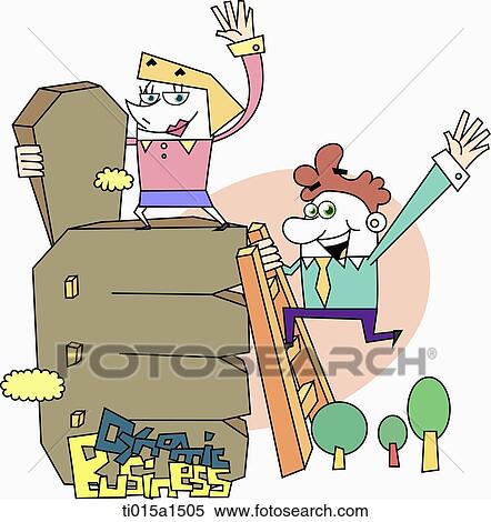illustration of dynamic business View Large Illustration Stock Illustration - illustration of dynamic business. Fotosearch