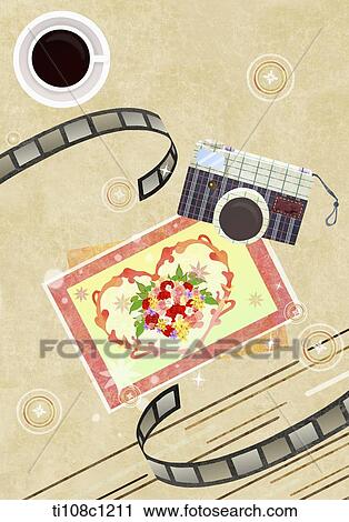 illustration of picture films View Large Illustration Clip Art - illustration of picture films . Fotosearch